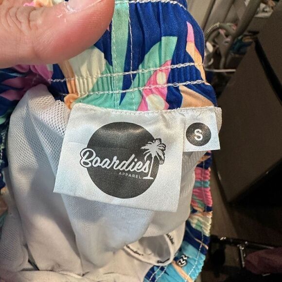 Boardies Colorful Geometric Swim Trunks Small - Picture 6 of 6